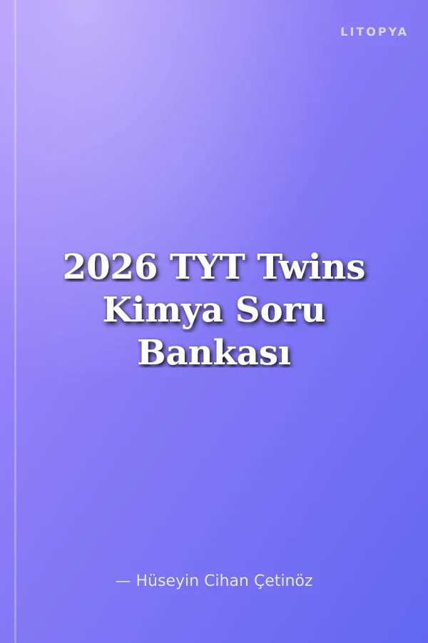 2026 TYT Twins Kimya Soru Bankası
