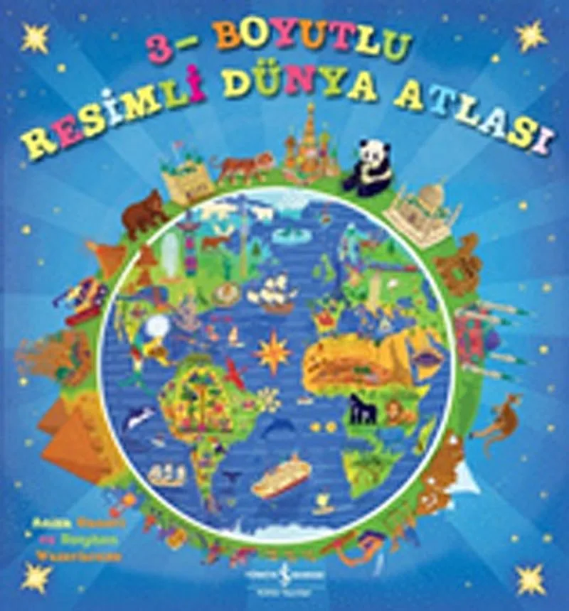 3 Boyutlu Resimli Dünya Atlası