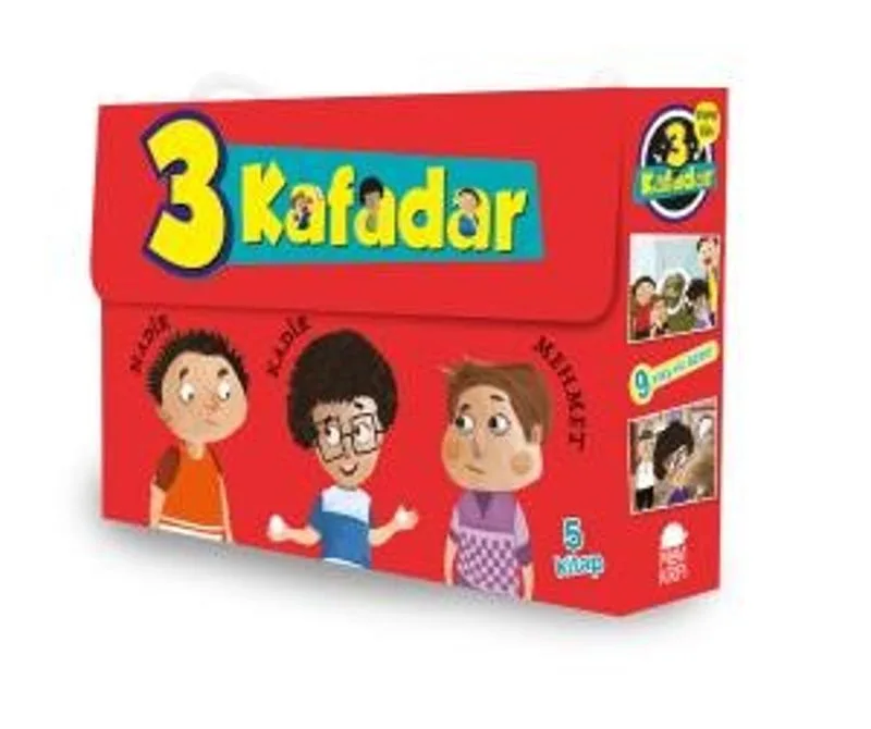 3 Kafadar Tekno Tim Set 2 (5 Kitap)
