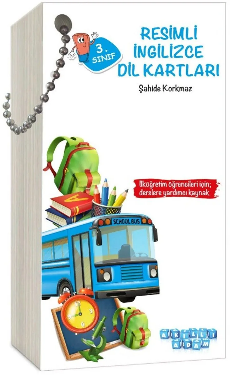 3. Sınıf Resimli İngilizce Dil Kartları
