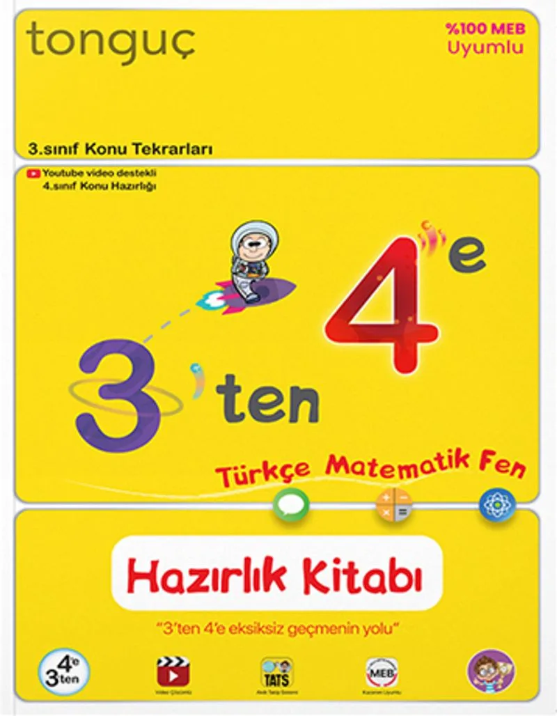 3'ten 4'e Hazırlık Kitabı