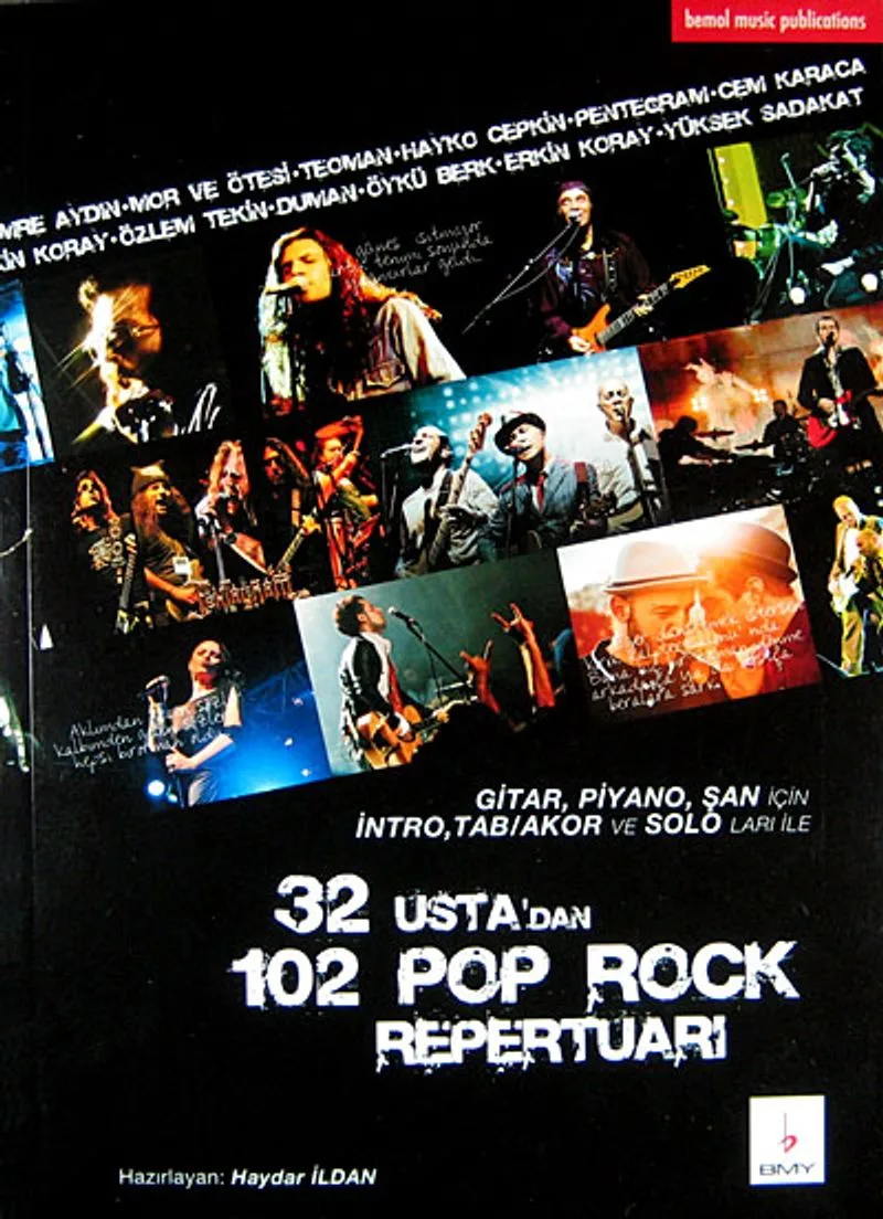 32 Usta'dan 102 Pop Rock Repertuarı
