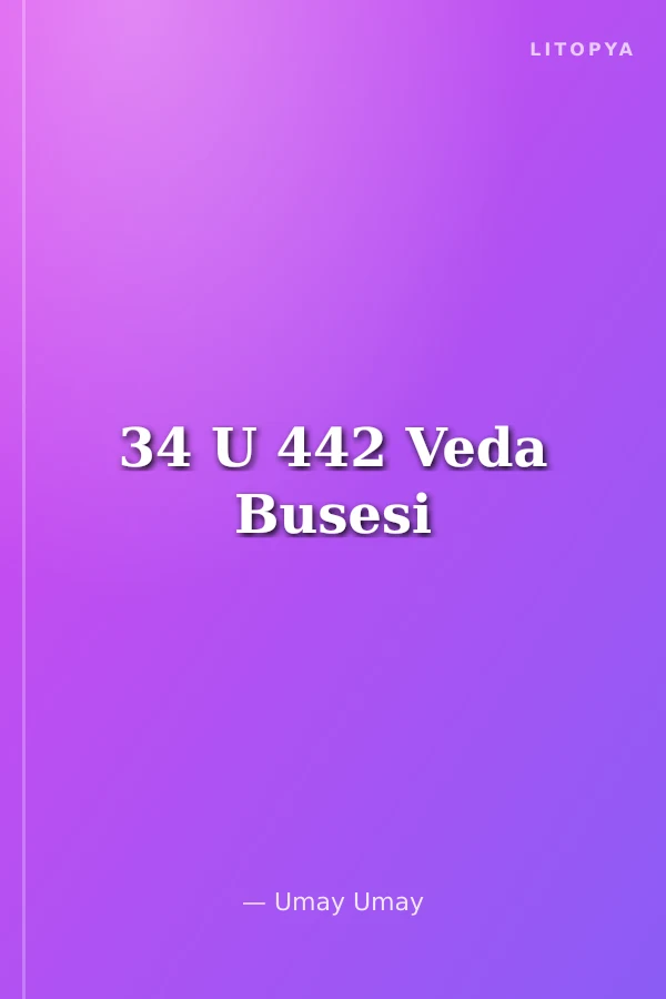 34 U 442 Veda Busesi