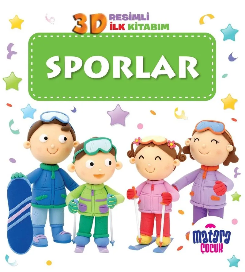 3D Resimli İlk Kitabım – Sporlar