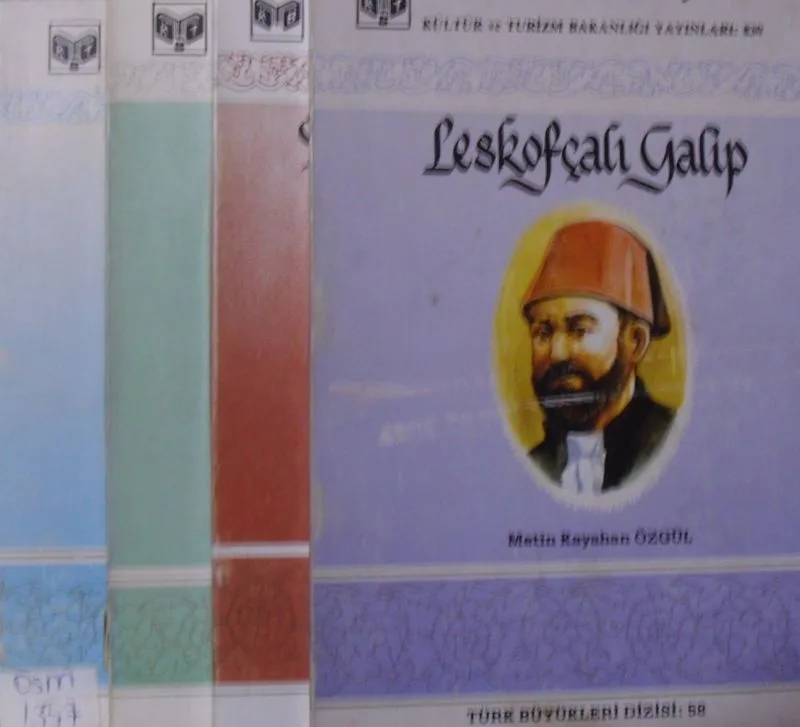 4 Hayat Hikayesi - 4 / Leskofçalı Galip, Mustafa Şekip Tunç, Aşık Ömer,İbn-i Kemal / 40-C-21