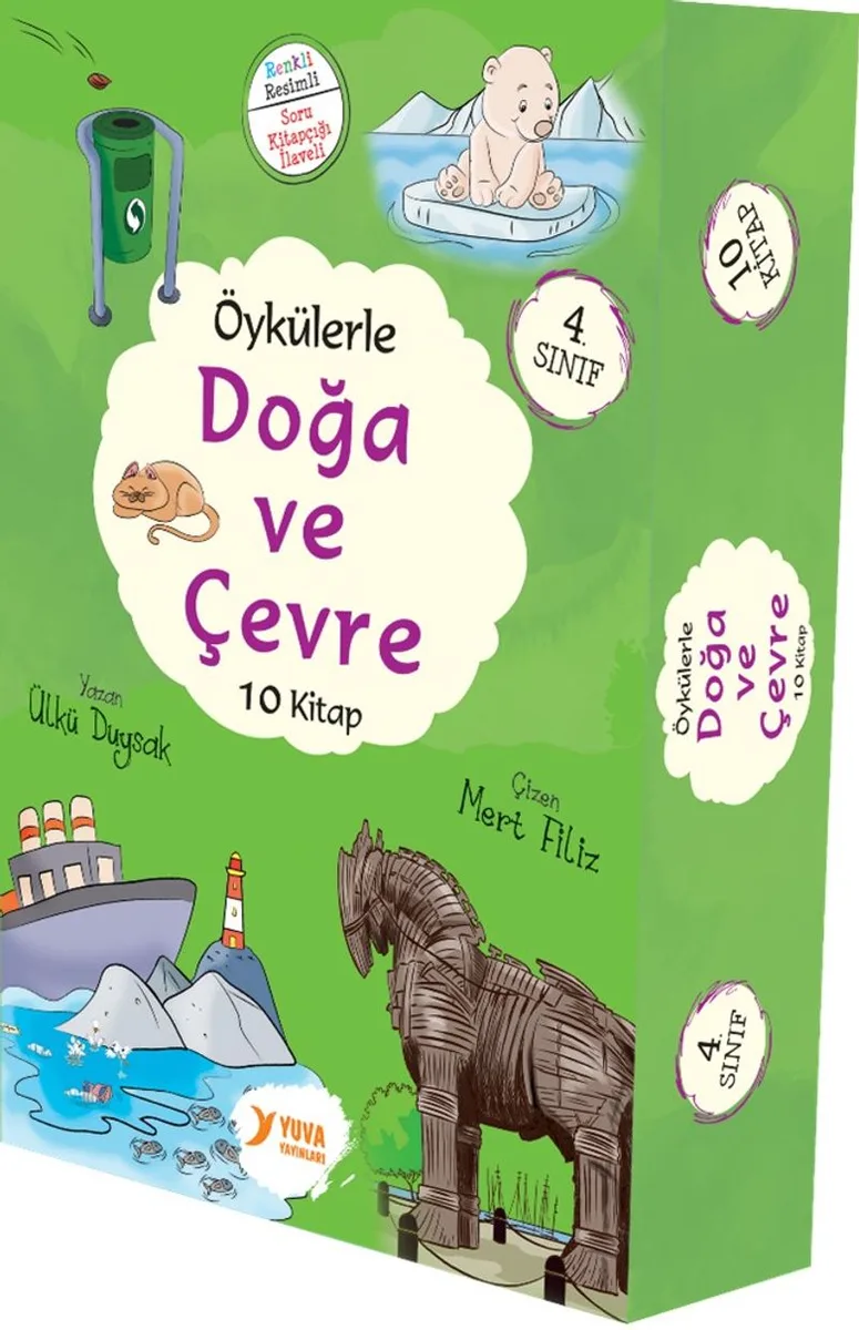4. Sınıf Doğa ve Çevre Serisi (10 Kitaplık Set)