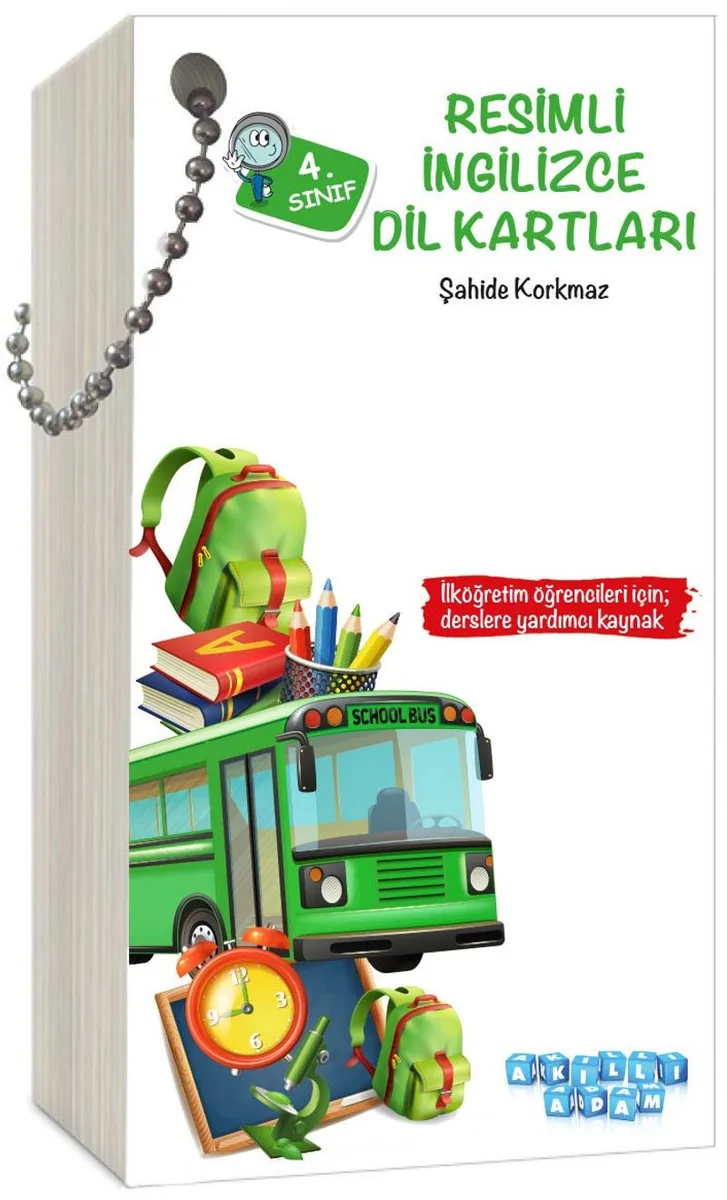4. Sınıf Resimli İngilizce Dil Kartları