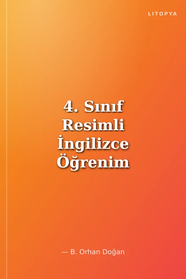 4. Sınıf Resimli İngilizce Öğrenim Kartları