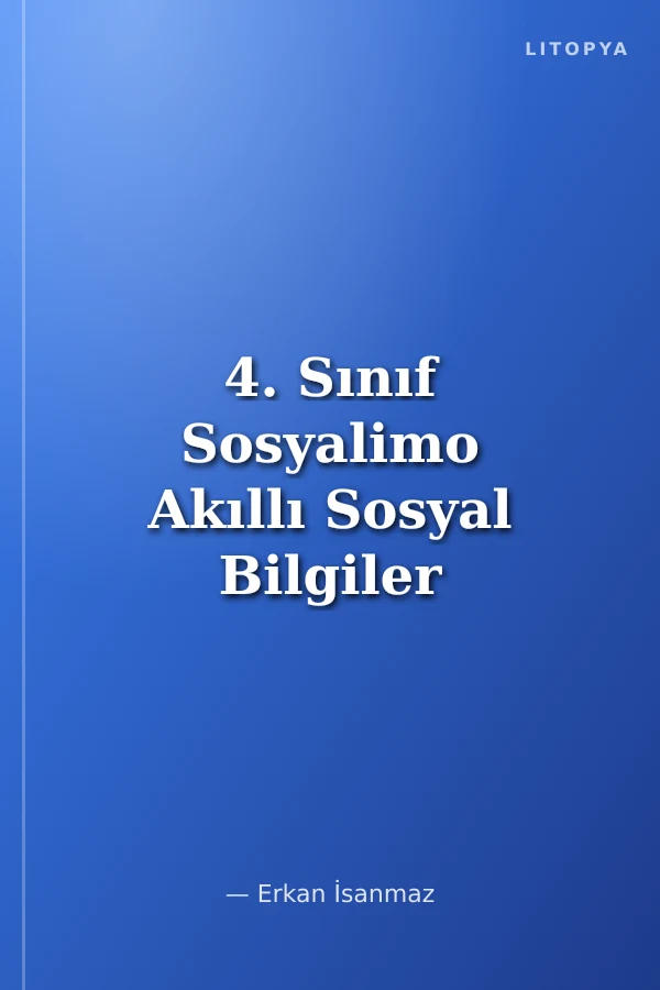4. Sınıf Sosyalimo Akıllı Sosyal Bilgiler Defteri