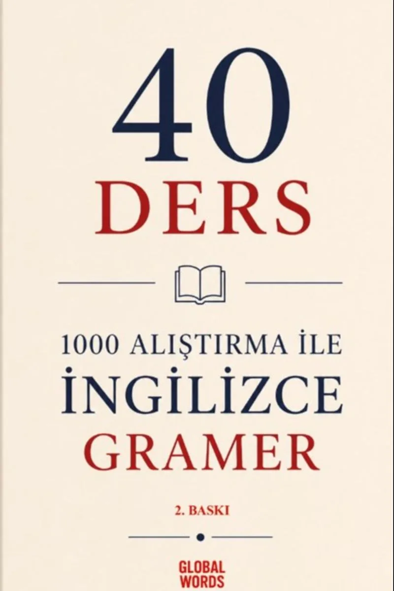 40 Ders 1000 Alıştırma İle İngilizce Gramer