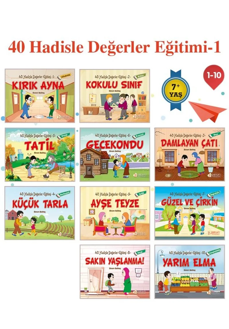40 Hadisle Değerler Eğitimi 1 (10 Kitap)