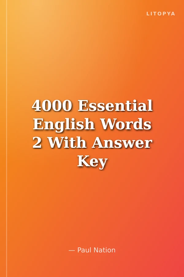 4000 Essential English Words 2 With Answer Key