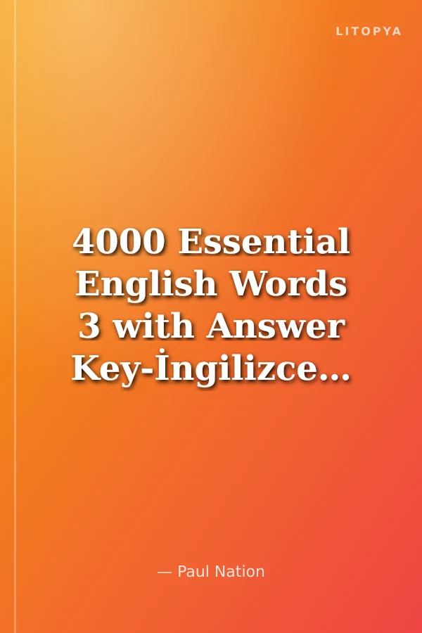 4000 Essential English Words 3 with Answer Key-İngilizce'de 4000 Temel Kelime