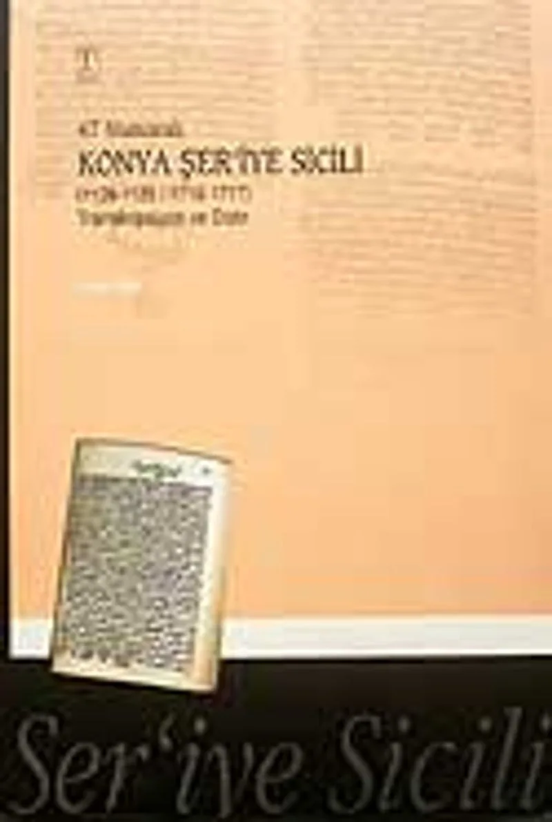 47 Numaralı Konya Şer'iye Sicili (1128-1129/1716-1717) Transkripsiyon ve Dizin 23-B-3