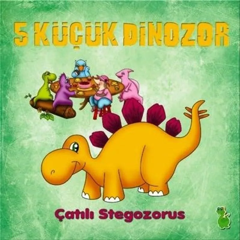 5 Küçük Dinazor Çatılı Stegozorus