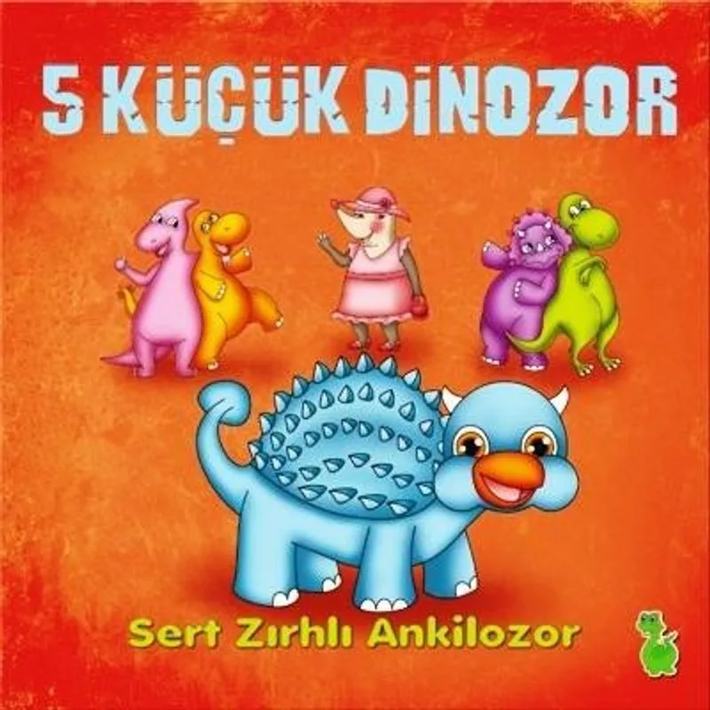 5 Küçük Dinazor Sert Zırhlı Ankilozor
