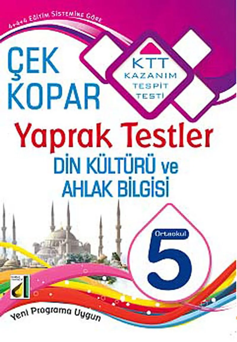 5. Sınıf Din Kültürü ve Ahlak Bilgisi Çek Kopar Yaprak Testler
