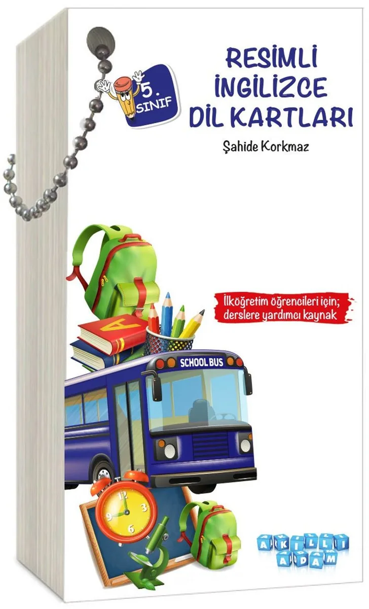 5. Sınıf Resimli İngilizce Dil Kartları