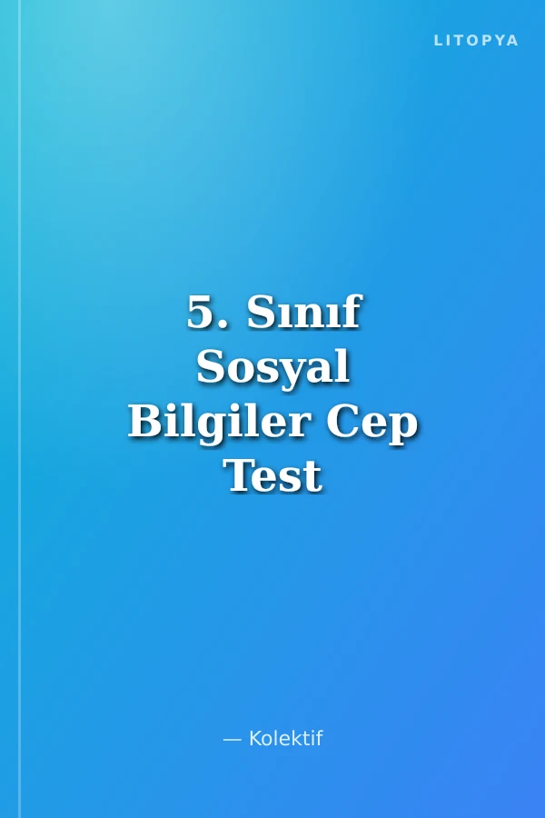 5. Sınıf Sosyal Bilgiler Cep Test