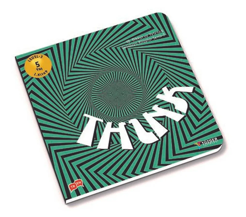 5+ Yaş Think Kitabı Level 2 1. Kitap / IQ Dikkat ve Yetenek Geliştiren Kitaplar Serisi