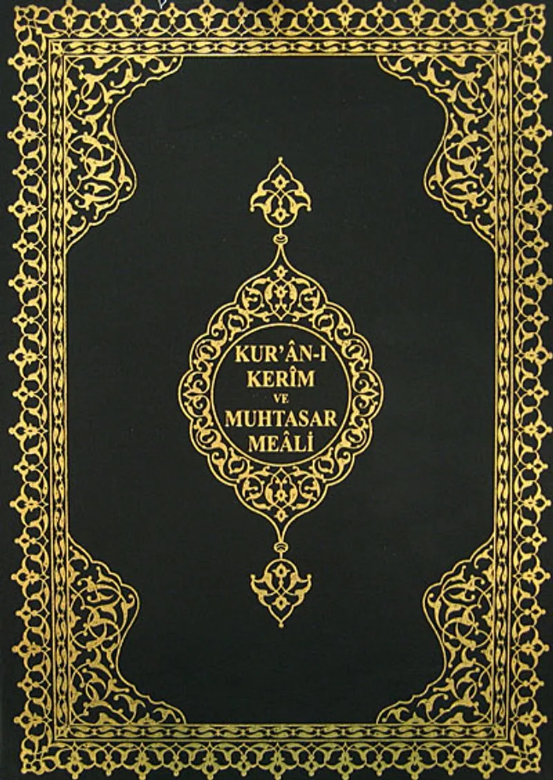6 Renkli Kur'an-ı Kerim ve Muhtasar Meali (Cami Boy-Renkli-Sade)