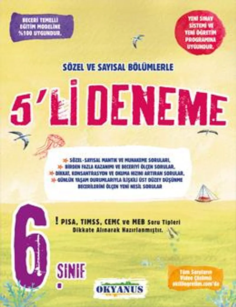 6. Sınıf 5'li Deneme