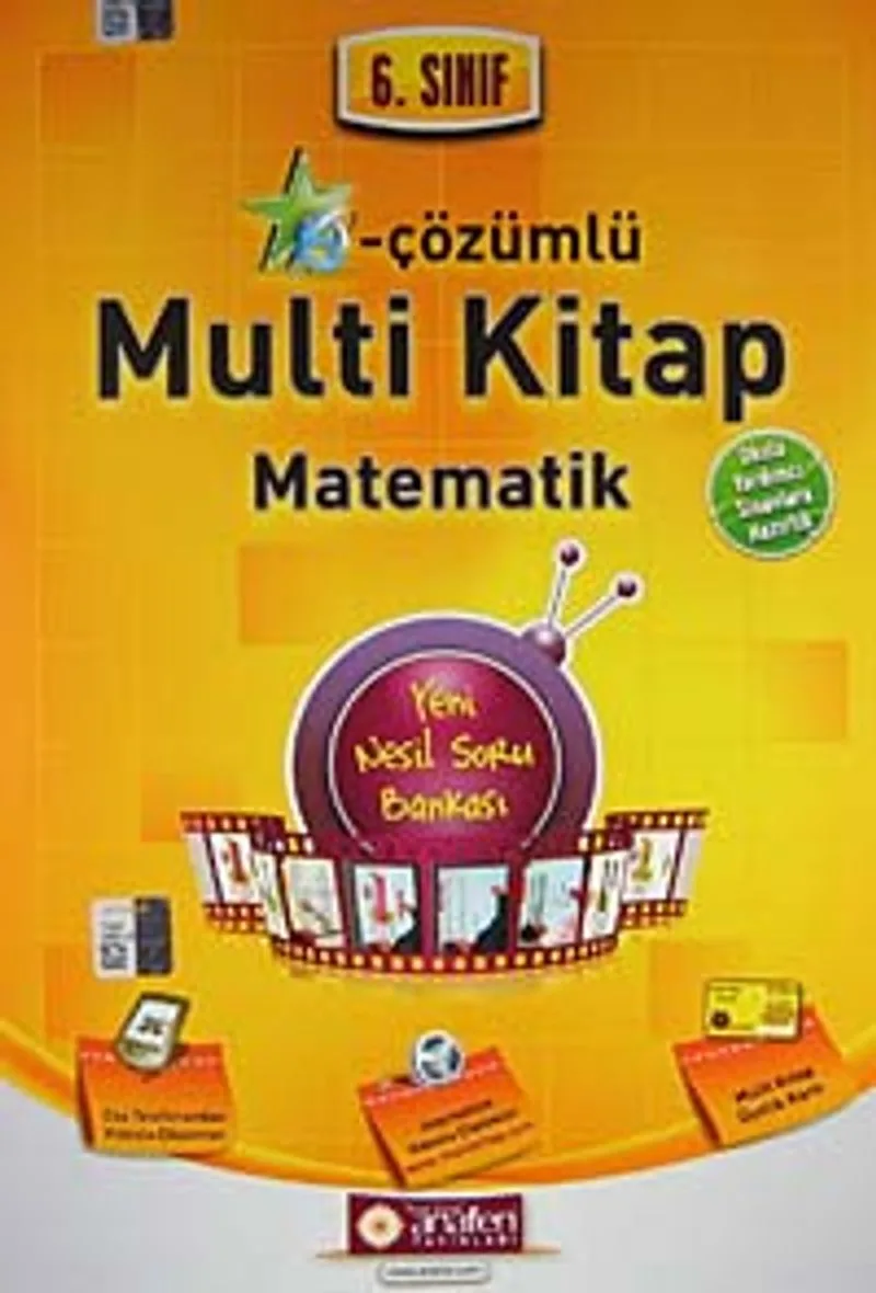 6. Sınıf e-Çözümlü Multi Kitap Matematik
