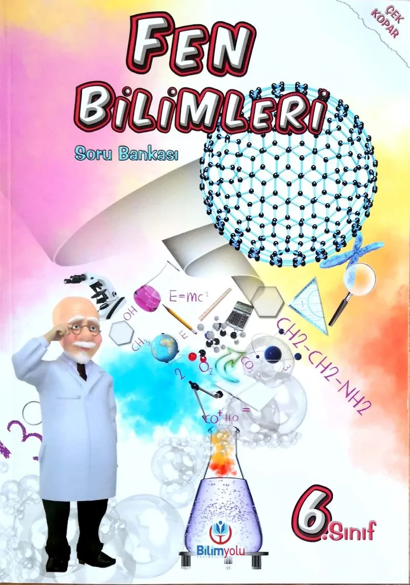 6. Sınıf Fen Bilimleri Soru Bankası (Çek Kopar)