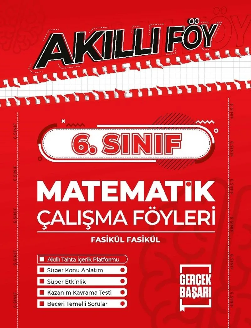 6. Sınıf Matematik Akıllı Çalışma Föyleri
