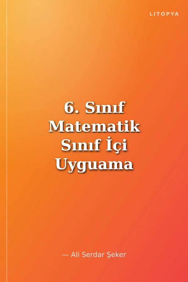 6. Sınıf Matematik Sınıf İçi Uyguama Kılavuzu