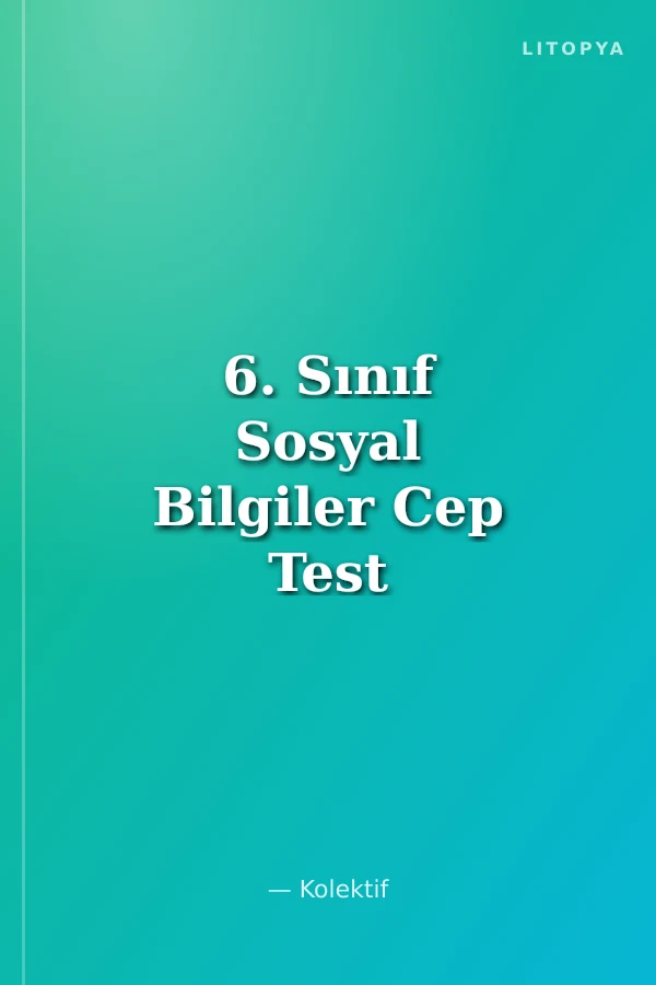 6. Sınıf Sosyal Bilgiler Cep Test