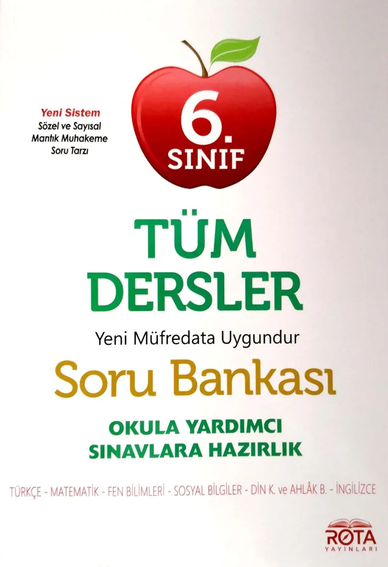 6. Sınıf Tüm Dersler Soru Bankası