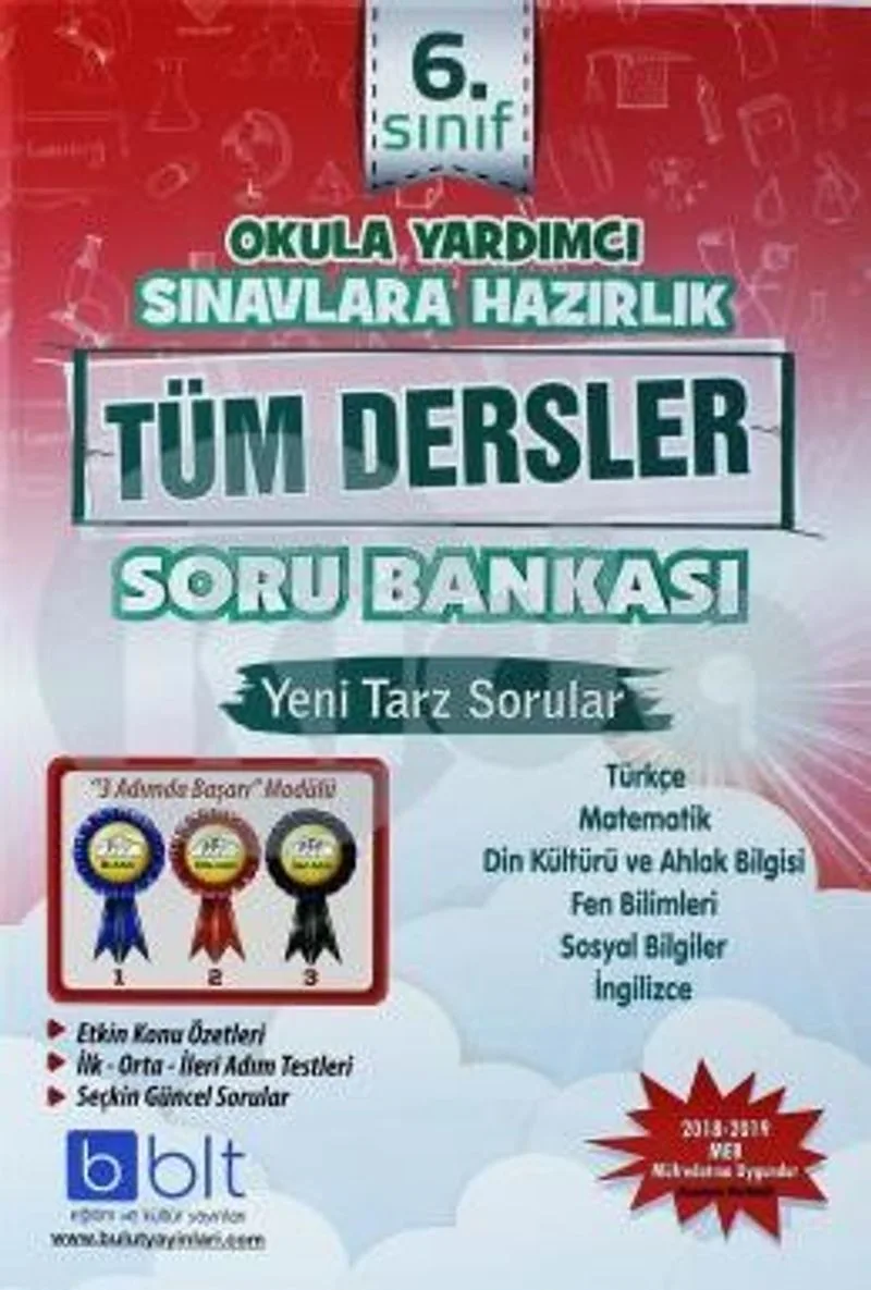 6.Sınıf Tüm Dersler Soru Bankası