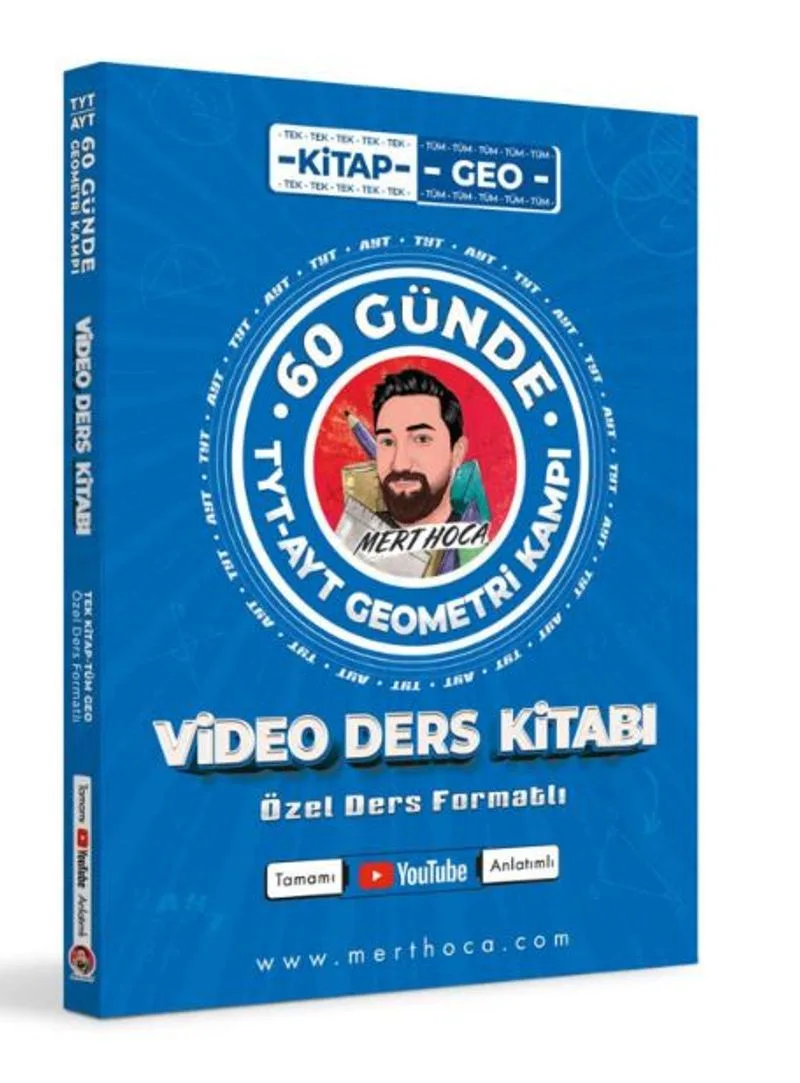 60 Günde TYT-AYT Geometri Kampı Video Ders Kitabı