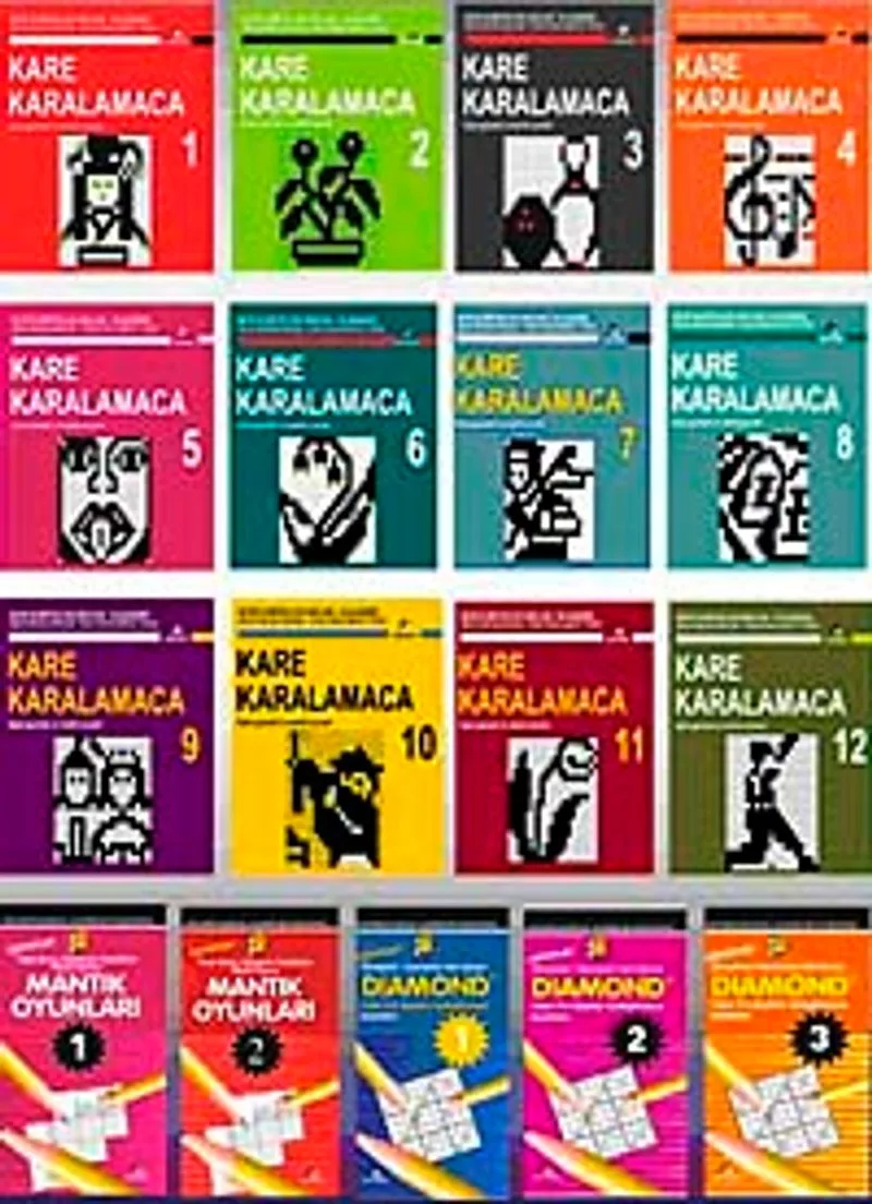 7'den 70'e Eğlenceli Zeka Gelişim Seti (17 Kitap)