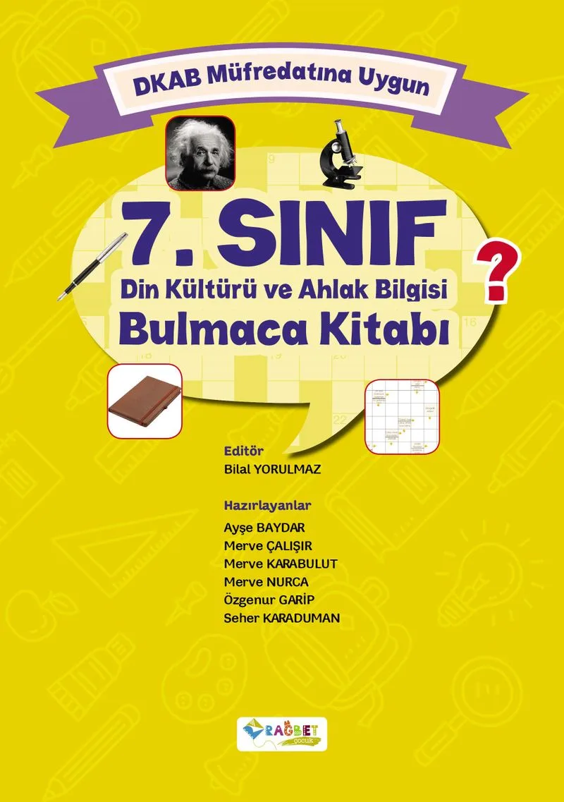 7. Sınıf Din Kültürü ve Ahlak Bilgisi Bulmaca Kitabı