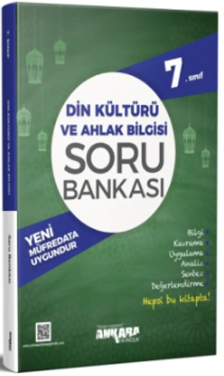 7. Sınıf Din Kültürü ve Ahlak Bilgisi Soru Bankası