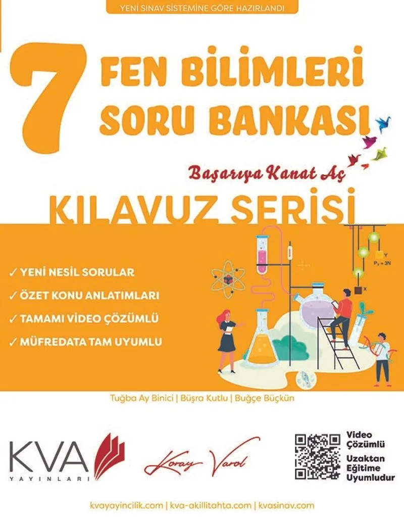 7. Sınıf Kılavuz Serisi Fen Bilimleri Soru Bankası