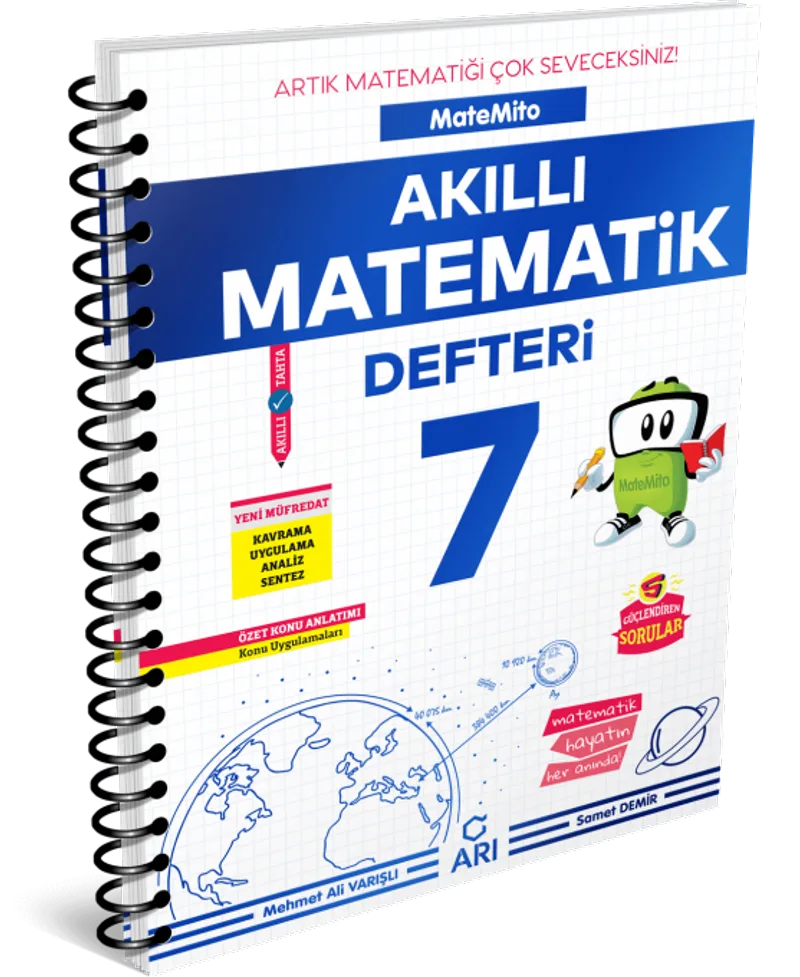 7. Sınıf Matemito Akıllı Matematik Defteri