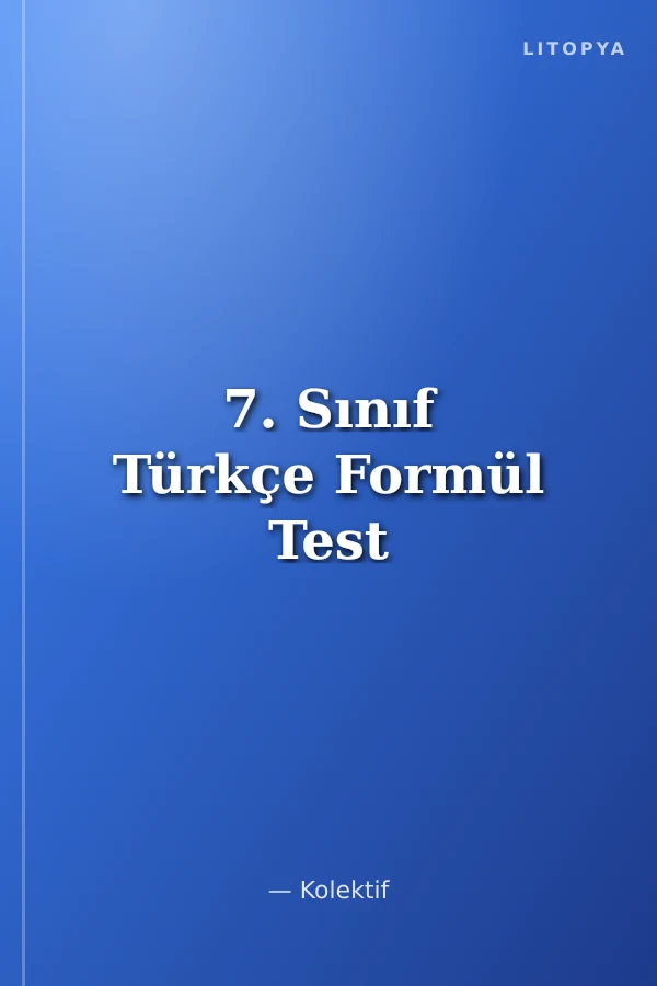 7. Sınıf Türkçe Formül Test