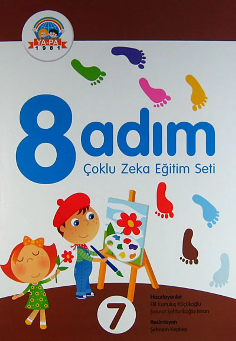 8 Adım Çoklu Zeka Eğitim Seti -7