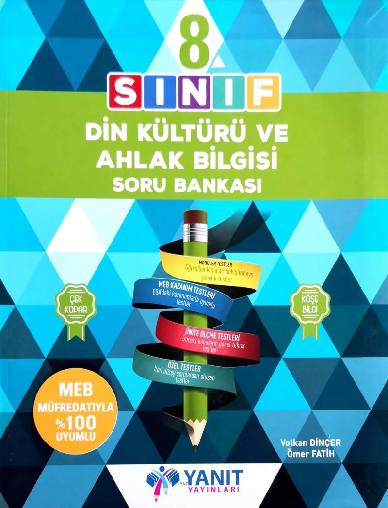 8. Sınıf Din Kültürü ve Ahlak Bilgisi Soru Bankası