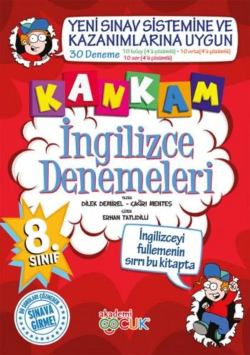 8. Sınıf Kankam İngilizce Denemeleri
