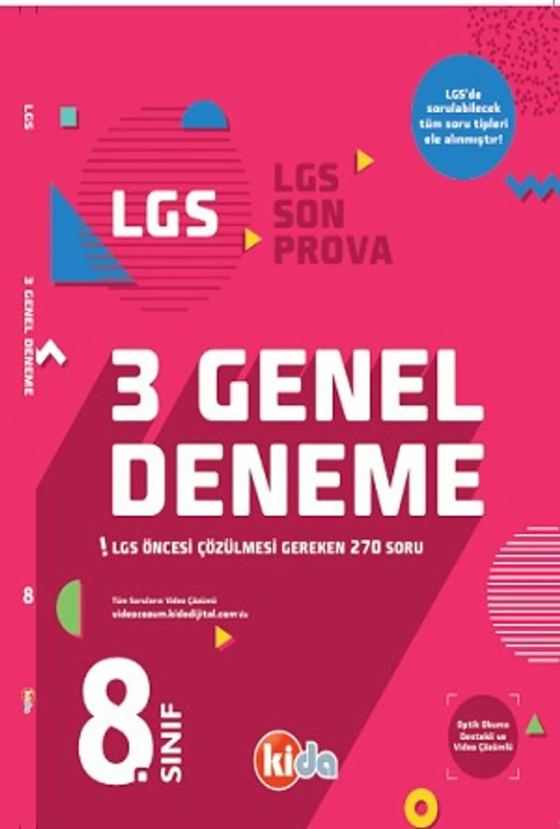 8. Sınıf LGS 3 Genel Deneme