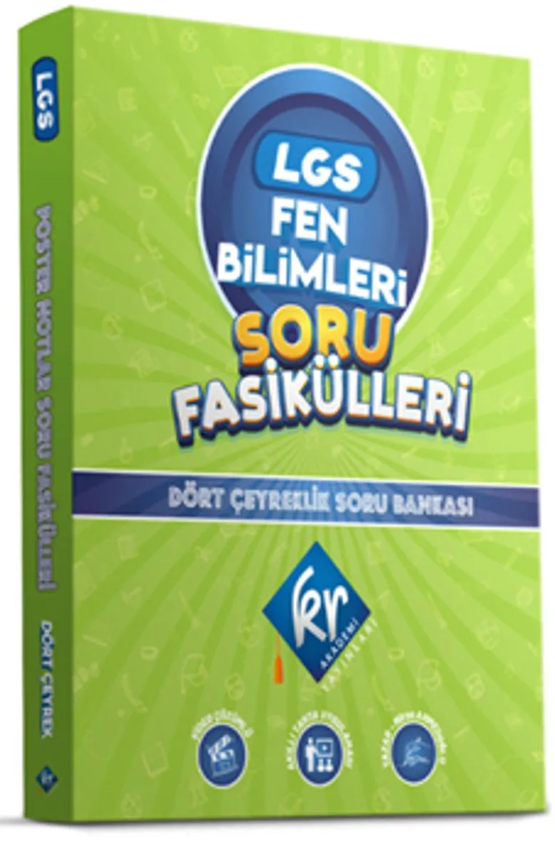 8. Sınıf LGS Fen Bilimleri Soru Fasikülleri Dört Çeyreklik Soru Bankası