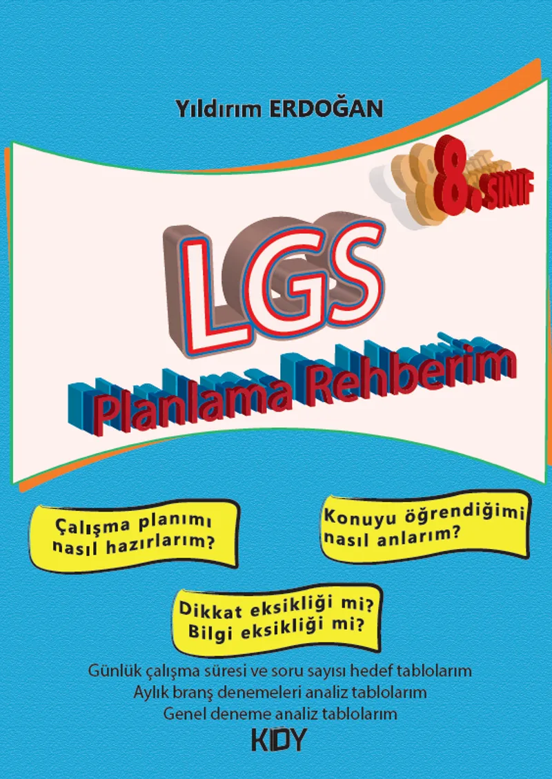 8. Sınıf LGS Planlama Rehberim