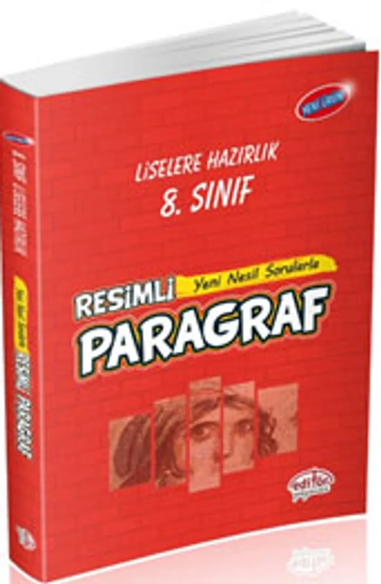 8. Sınıf Liselere Hazırlık Resimli Yeni Nesil Sorularla Paragraf Soru Bankası