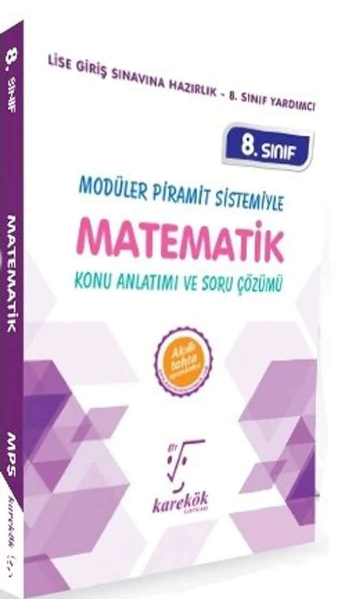 8. Sınıf Matematik Konu Anlatımı ve Soru Çözümü / Modüler Piramit Sistemiyle