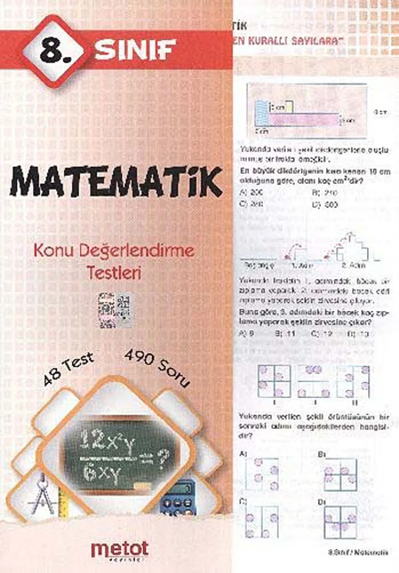 8. Sınıf Matematik Konu Değerlendirme Testleri