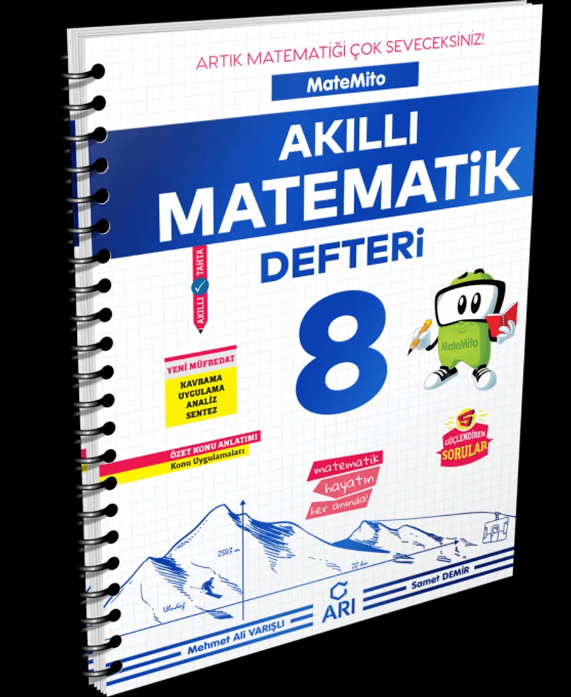 8. Sınıf Matemito Akıllı Matematik Defteri